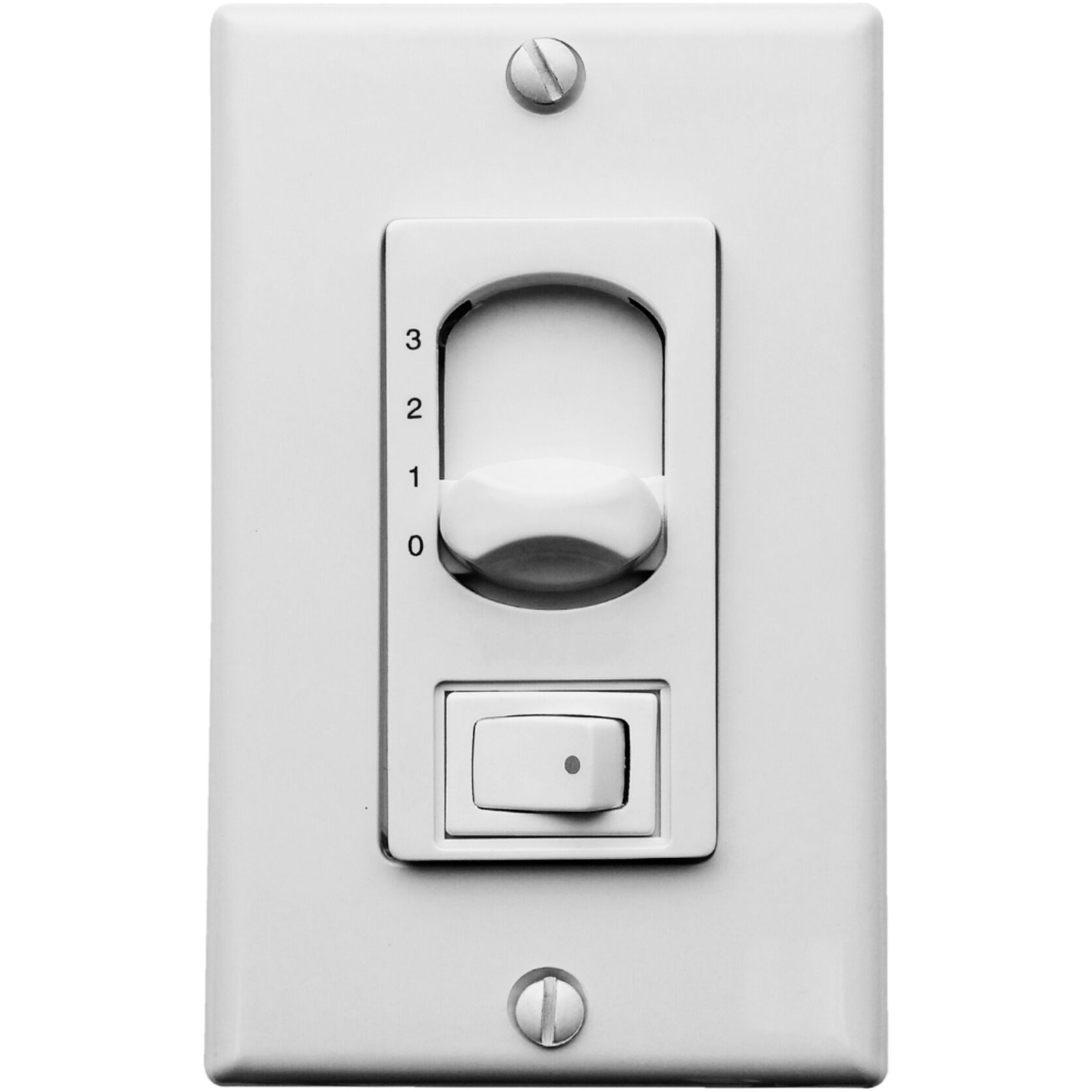 Atlas Black Fan Wall Control